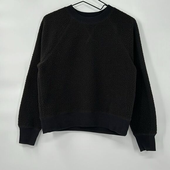 Everlane The ReNew Fleece Teddy Crew Sweatshirt Pullover M - Picture 2 of 9